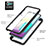 Custodia Silicone e Plastica Opaca Cover Fronte e Retro 360 Gradi U02 per Samsung Galaxy A02
