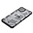 Custodia Silicone e Plastica Opaca Cover Fronte e Retro 360 Gradi U03 per Apple iPhone 14