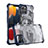 Custodia Silicone e Plastica Opaca Cover Fronte e Retro 360 Gradi U03 per Apple iPhone 14 Plus