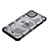 Custodia Silicone e Plastica Opaca Cover Fronte e Retro 360 Gradi U03 per Apple iPhone 14 Plus