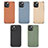 Custodia Silicone e Plastica Opaca Cover Fronte e Retro 360 Gradi U04 per Apple iPhone 13 Mini