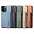 Custodia Silicone e Plastica Opaca Cover Fronte e Retro 360 Gradi U05 per Apple iPhone 14 Pro Max