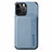 Custodia Silicone e Plastica Opaca Cover Fronte e Retro 360 Gradi U05 per Apple iPhone 14 Pro Max