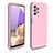 Custodia Silicone e Plastica Opaca Cover Fronte e Retro 360 Gradi WL1 per Samsung Galaxy A32 4G