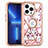 Custodia Silicone e Plastica Opaca Cover Fronte e Retro 360 Gradi YJ1 per Apple iPhone 13 Pro Multicolore