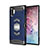 Custodia Silicone e Plastica Opaca Cover Magnetico per Samsung Galaxy Note 10 Plus Blu