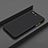 Custodia Silicone e Plastica Opaca Cover per Oppo AX5 Nero