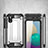 Custodia Silicone e Plastica Opaca Cover per Samsung Galaxy M02