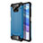 Custodia Silicone e Plastica Opaca Cover per Xiaomi Poco X3 Pro Cielo Blu