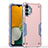 Custodia Silicone e Plastica Opaca Cover QW1 per Samsung Galaxy A13 4G Rosa