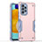 Custodia Silicone e Plastica Opaca Cover QW1 per Samsung Galaxy A52 4G Rosa