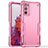 Custodia Silicone e Plastica Opaca Cover QW1 per Samsung Galaxy S20 FE 4G Oro Rosa