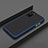 Custodia Silicone e Plastica Opaca Cover R02 per Huawei Honor V30 Pro 5G Blu