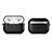 Custodia Silicone e Plastica Opaca Cover U01 per Apple AirPods Pro Nero