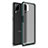 Custodia Silicone e Plastica Opaca Cover U01 per Samsung Galaxy A12 5G Verde