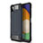 Custodia Silicone e Plastica Opaca Cover WL1 per Samsung Galaxy A22 5G Blu Notte