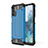Custodia Silicone e Plastica Opaca Cover WL1 per Samsung Galaxy A32 4G Blu