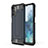 Custodia Silicone e Plastica Opaca Cover WL1 per Samsung Galaxy A32 4G Blu Notte