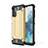 Custodia Silicone e Plastica Opaca Cover WL1 per Samsung Galaxy A32 4G Oro