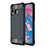 Custodia Silicone e Plastica Opaca Cover WL1 per Samsung Galaxy A40s Blu Notte