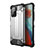 Custodia Silicone e Plastica Opaca Cover WL1 per Xiaomi Poco X3 GT 5G Argento