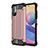 Custodia Silicone e Plastica Opaca Cover WL1 per Xiaomi Redmi Note 10 5G Oro Rosa