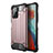 Custodia Silicone e Plastica Opaca Cover WL1 per Xiaomi Redmi Note 10 Pro 5G Oro Rosa