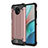 Custodia Silicone e Plastica Opaca Cover WL1 per Xiaomi Redmi Note 9T 5G Oro Rosa