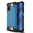 Custodia Silicone e Plastica Opaca Cover WL2 per Xiaomi Poco M5S Blu