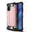 Custodia Silicone e Plastica Opaca Cover WL2 per Xiaomi Poco M5S Oro Rosa