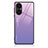 Custodia Silicone Gel Laterale Fantasia Modello Specchio Cover JM1 per Huawei P50 Lavanda