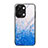 Custodia Silicone Gel Laterale Fantasia Modello Specchio Cover JM1 per OnePlus Ace 2V 5G Cielo Blu