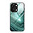 Custodia Silicone Gel Laterale Fantasia Modello Specchio Cover JM1 per OnePlus Ace 2V 5G Verde