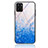 Custodia Silicone Gel Laterale Fantasia Modello Specchio Cover JM1 per Realme C33 (2023) Cielo Blu