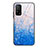 Custodia Silicone Gel Laterale Fantasia Modello Specchio Cover JM1 per Xiaomi Mi 10T 5G Blu
