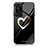 Custodia Silicone Gel Laterale Fantasia Modello Specchio Cover JM2 per Huawei P60 Nero