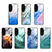 Custodia Silicone Gel Laterale Fantasia Modello Specchio Cover JM3 per Huawei P60 Art