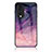 Custodia Silicone Gel Laterale Fantasia Modello Specchio Cover LS1 per Huawei Honor 70 5G Viola