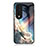 Custodia Silicone Gel Laterale Fantasia Modello Specchio Cover LS1 per Huawei Honor 80 Pro 5G Multicolore