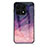 Custodia Silicone Gel Laterale Fantasia Modello Specchio Cover LS1 per Huawei Honor X8a 4G Viola