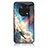 Custodia Silicone Gel Laterale Fantasia Modello Specchio Cover LS1 per Huawei Nova Y90