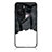 Custodia Silicone Gel Laterale Fantasia Modello Specchio Cover LS1 per Huawei P60 Art Nero