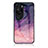 Custodia Silicone Gel Laterale Fantasia Modello Specchio Cover LS1 per Huawei P60 Art Viola