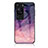 Custodia Silicone Gel Laterale Fantasia Modello Specchio Cover LS1 per Huawei P60 Pro Viola