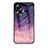 Custodia Silicone Gel Laterale Fantasia Modello Specchio Cover LS1 per Oppo A18 Viola