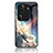 Custodia Silicone Gel Laterale Fantasia Modello Specchio Cover LS1 per Oppo Reno11 Pro 5G Multicolore