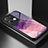 Custodia Silicone Gel Laterale Fantasia Modello Specchio Cover LS1 per Oppo Reno9 Pro+ Plus 5G Viola