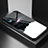 Custodia Silicone Gel Laterale Fantasia Modello Specchio Cover LS1 per Samsung Galaxy A02 Nero