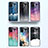 Custodia Silicone Gel Laterale Fantasia Modello Specchio Cover LS1 per Samsung Galaxy A03s