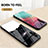 Custodia Silicone Gel Laterale Fantasia Modello Specchio Cover LS1 per Samsung Galaxy A04s